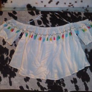 Women's Boho Hippie Crop Top